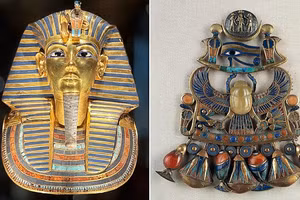 Bí ẩn thủy tinh ngoài Trái đất trong mộ vua Tutankhamun