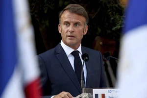 Tổng thống Pháp Emmanuel Macron.