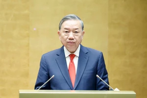 Tổng Bí thư Tô Lâm phát biểu chỉ đạo. (Ảnh: Thống Nhất/TTXVN)