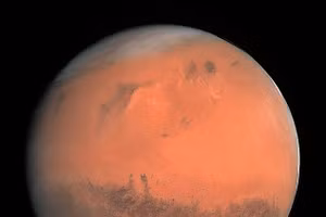 Các nhà khoa học nghi ngờ rằng sao Hỏa (trong ảnh) từng là nơi sinh sống của một số loại vi sinh vật, nhưng bằng chứng vẫn còn khó nắm bắt.