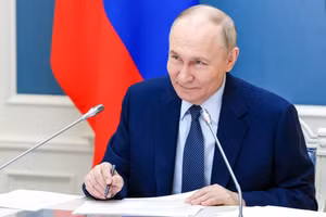 Tổng thống Nga Vladimir Putin.