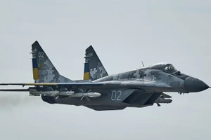 Máy bay chiến đấu MIG-29 của Ukraine. Ảnh: Libkos/Getty Images