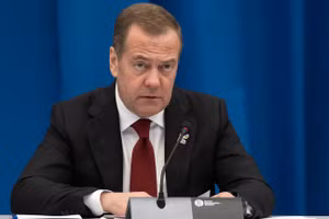 Phó chủ tịch Hội đồng An ninh Nga Medvedev.