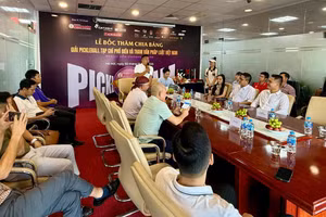 Tạp chí Phổ biến và Tham vấn Pháp luật Việt Nam tổ chức giải Pickleball Cúp Kaitashi 2025