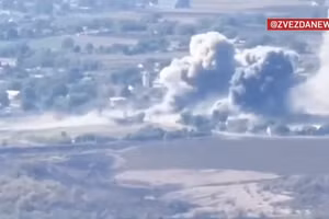 Công bố cảnh giao tranh quyết liệt ở Novovasilevskoye của Zaporozhye