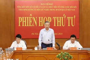 Tổng Bí thư, Chủ tịch nước Tô Lâm chủ trì Phiên họp Ban chỉ đạo tổng kết 40 năm Đổi mới