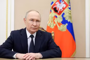 Tổng thống Nga Vladimir Putin.