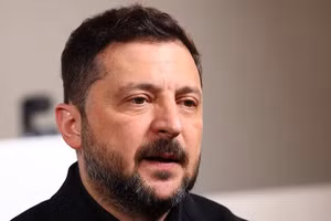 Tổng thống Ukraine Zelensky.