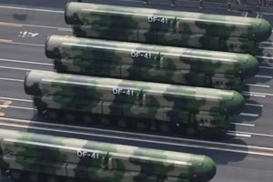 Hình ảnh minh họa. Các tên lửa đạn đạo liên lục địa của Trung Quốc được cho là đã nạp vào các hầm phóng mới gần biên giới Mông Cổ. (Ảnh: Quân đội Trung Quốc)