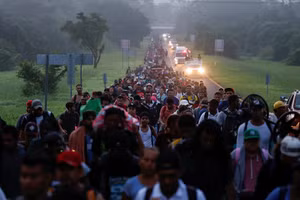 Chùm ảnh lượng người di cư sau chiến thắng của ông Trump