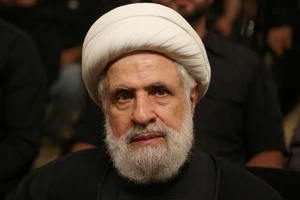 Phó thủ lĩnh Hezbollah của Lebanon, Sheikh Naim Qassem.