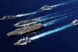 Trung Đông nóng lên với lực lượng tàu sân bay, khu trục hạm hùng hậu