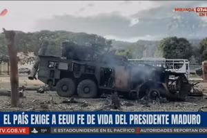 Hệ thống phòng không Buk-M2E 9K317E của Venezuela bị phá hủy ngày 3/1.