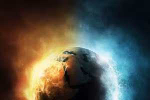 Một bên của Trái Đất đang lạnh đi nhanh chóng. Ảnh: Aleksandar studio - Getty Images