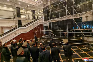 Hình ảnh ông Kim Jong Un thị sát công trình đặc biệt tại Nga