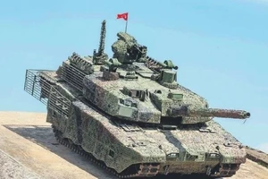 Cận cảnh xe tăng Altay nội địa Thổ Nhĩ Kỳ mới xuất xưởng