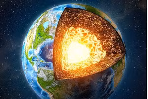 Các nhà khoa học đã vô cùng kinh ngạc khi phát hiện ra khối đá rắn chảy sâu 2.700km dưới bề mặt Trái Đất.