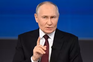 Tổng thống Nga Vladimir Putin.