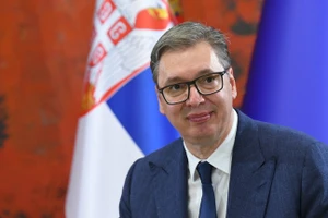 Tổng thống Serbia Aleksandar Vucic.