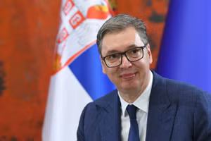 Tổng thống Serbia Aleksandar Vucic.