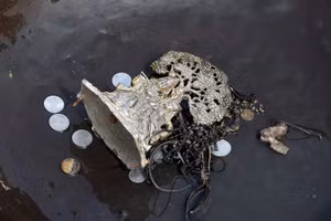 Thợ lặn sông Yamuna săn của quý giữa hiểm nguy