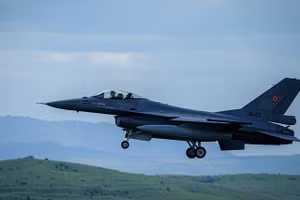Tiêm kích F-16 Romania bắn hạ UAV xâm nhập không phận