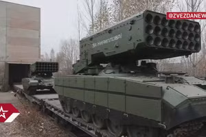 Hệ thống ‘lửa Mặt trời Solntsepek’ mới được trang bị lá chắn chống drone