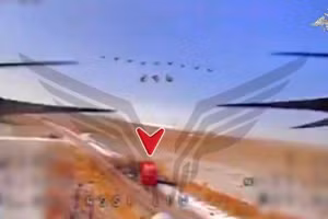 Video kiểm soát hỏa lực, chặn tuyến đường hậu cần đối phương ở Kursk