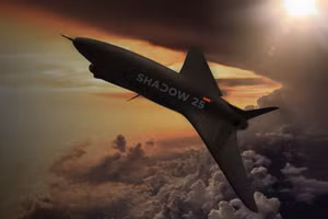 Hình minh họa máy bay không người lái SHADOW 25 của EDGE. Ảnh: EDGE