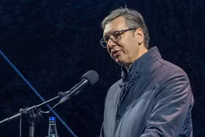 Tổng thống Serbia Aleksandar Vučić.