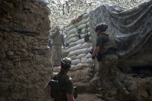 Thủy quân lục chiến Ukraine. Ảnh: Getty Images