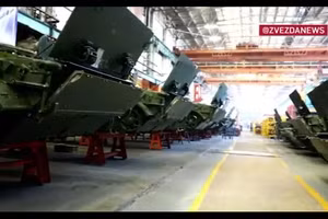 Video lô xe chiến đấu bộ binh BMP-3 mới trực chiến