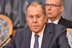 Bộ trưởng Ngoại giao Nga Sergey Lavrov.