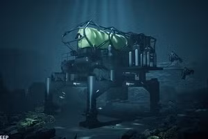 Căn cứ dưới biển sâu 50 mét giúp con người sống như sinh vật biển