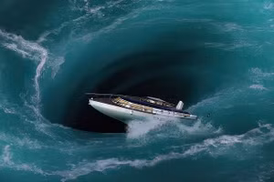 Trong nhiều thập kỷ, các nhà bình luận đã suy đoán về khả năng tồn tại UFO hoặc các cổng liên chiều ở Tam giác quỷ Bermuda (hình ảnh minh họa)