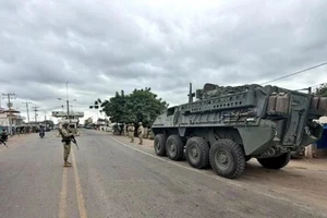 Quân đội Colombia đã triển khai xe bọc thép LAV-III. (Ảnh của Quân đội Colombia)