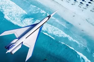 Máy bay siêu thanh không gây tiếng ồn có thể rút ngắn chuyến bay từ New York đến Paris xuống còn dưới 4 giờ.