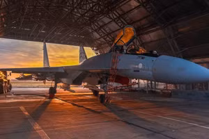 Chiến đấu cơ Su-35S của Nga.