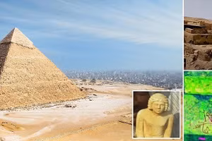 Phát hiện chấn động trong Đại Kim tự tháp đảo ngược giả thuyết 4.500 năm