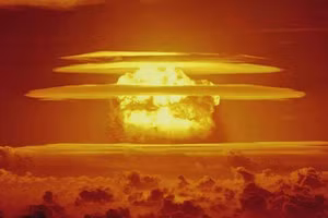 Đám mây hình nấm hình thành trong cuộc thử nghiệm vũ khí nhiệt hạch Castle Bravo năm 1954. Ảnh: Wikimedia Commons