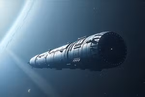 Tàu vũ trụ dài 58km chở 1.000 người sống giữa không gian suốt 250 năm