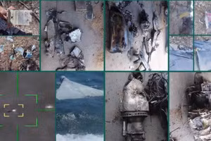 Loạt ảnh do IRGC cung cấp ngày 3/4.