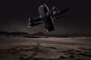 Drone đánh chặn Gobi. Ảnh: Harmattan AI