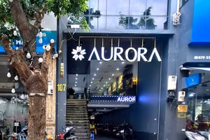 TMV Quốc tế Aurora tại địa chỉ số 107 Đại La, Hai Bà Trưng, Hà Nội. (Ảnh: Quỳnh Mai)