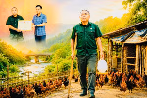 Hành trình không chùn bước của người cựu binh mang chân giả