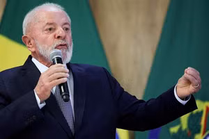Tổng thống Brazil Luiz Inácio Lula da Silva. Ảnh: Reuters.