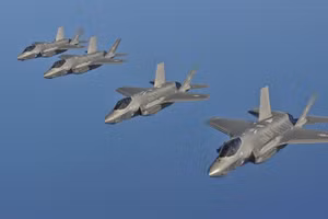 Máy bay F-35A Lightning II của Mỹ.
