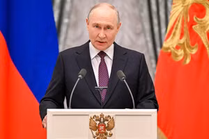 Tổng thống Nga Vladimir Putin.