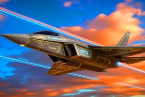 Minh họa về quá trình phát triển máy bay chiến đấu thế hệ tiếp theo của Trung Quốc bằng AI. (Ảnh: Sustainability)