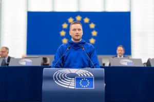 Thủ tướng Greenland Jens-Frederik Nielsen.